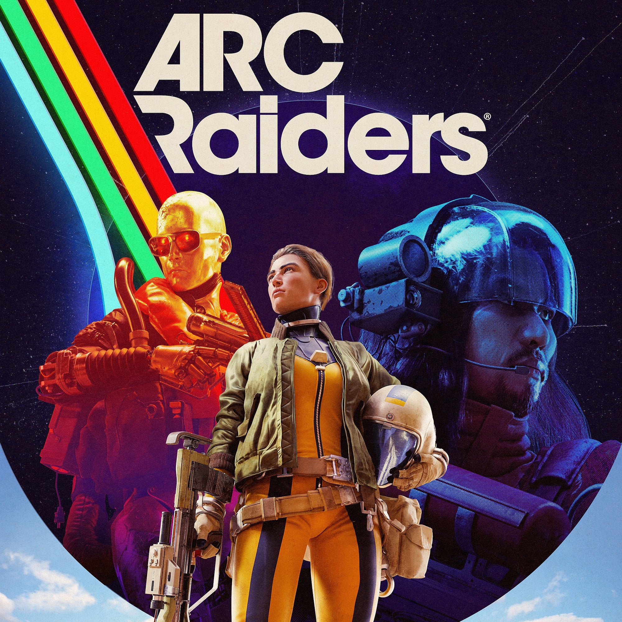 ARC Raiders — official-style key art and gameplay scene