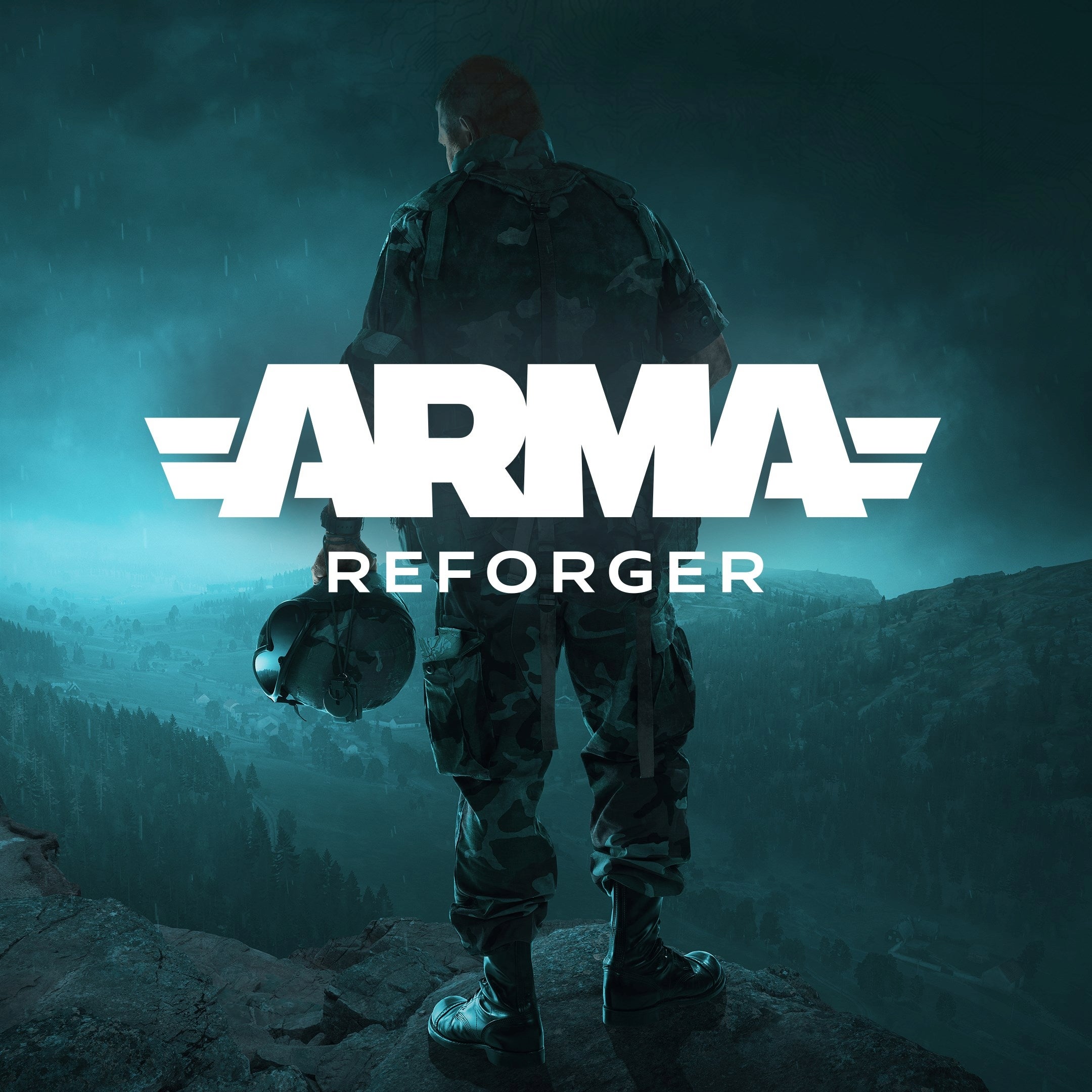 Arma Reforger — official-style key art and gameplay scene