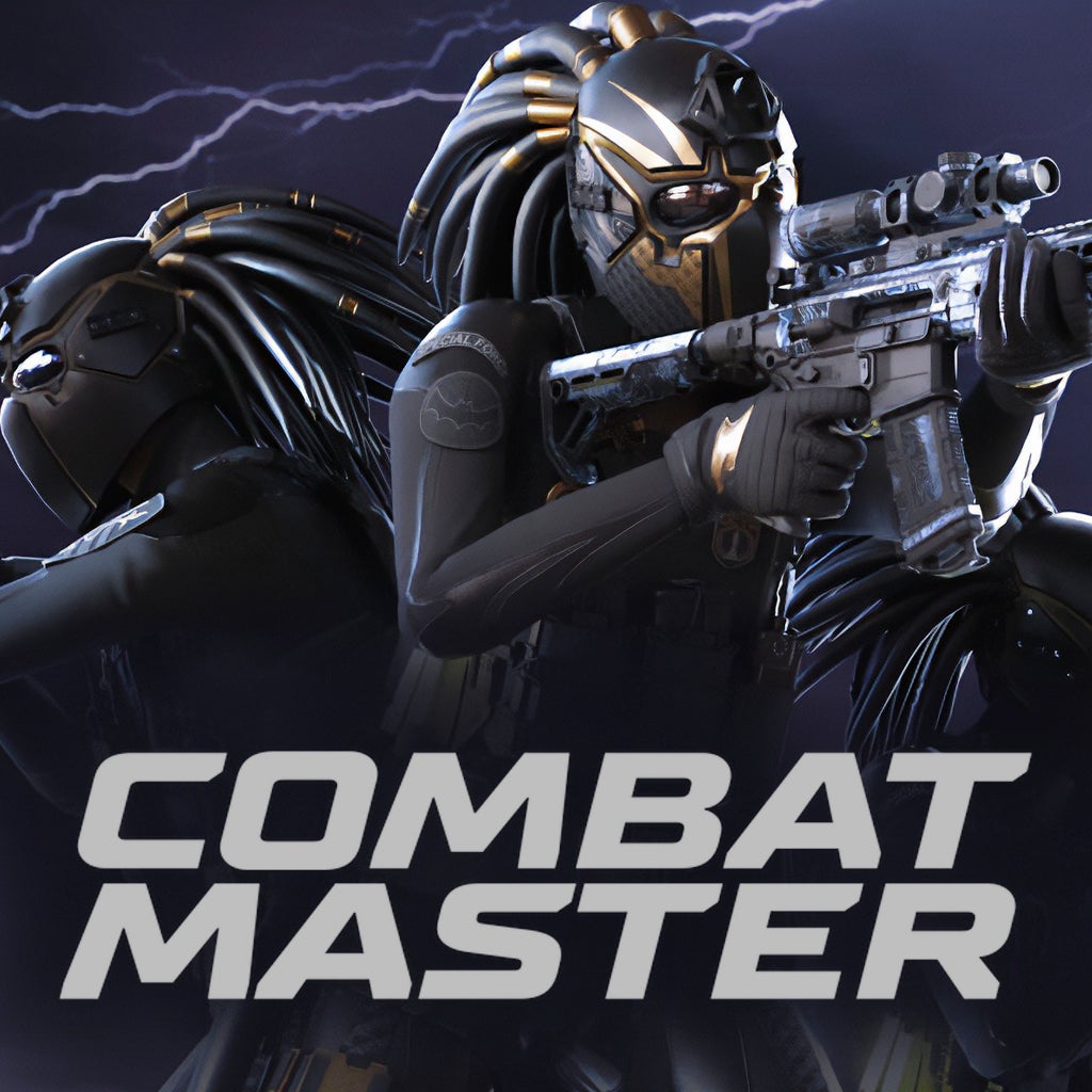 Combat Master — official-style key art and gameplay scene