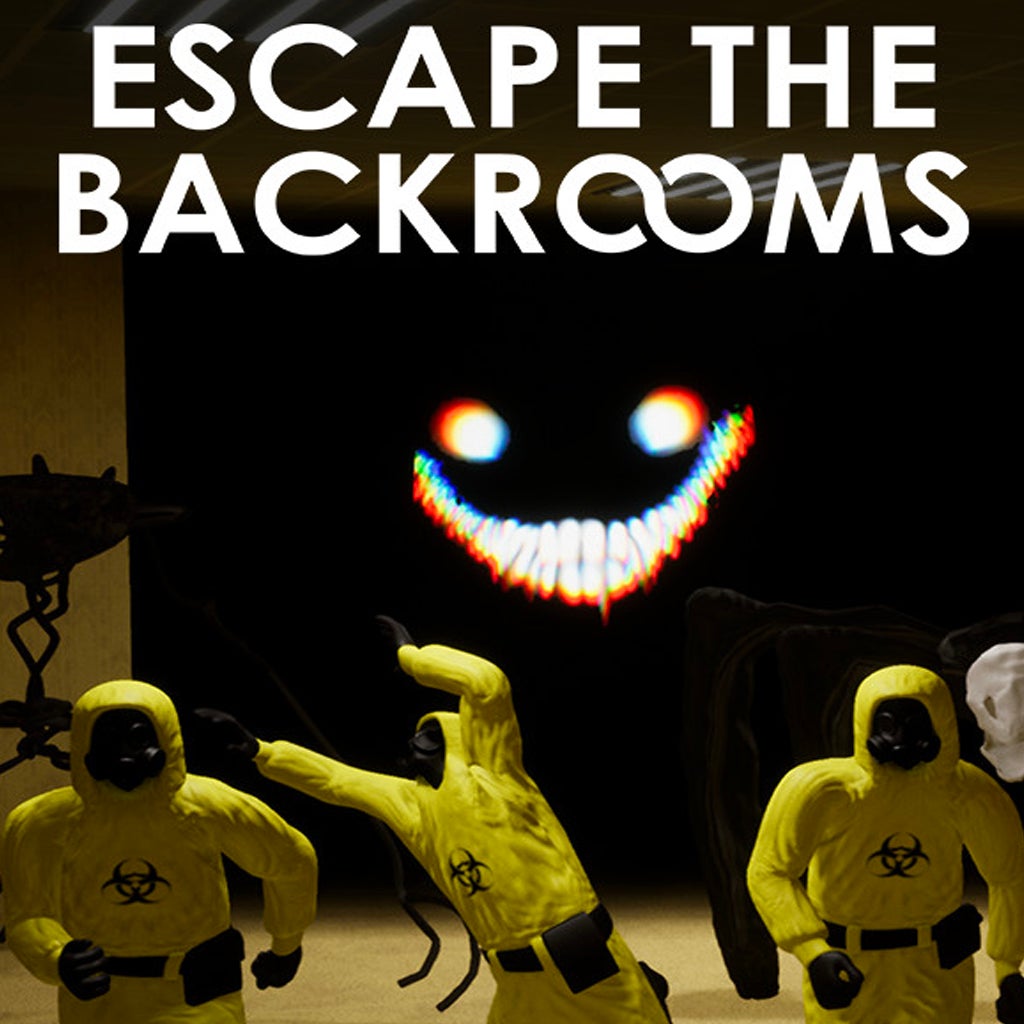 Escape the Backrooms — official-style key art and gameplay scene