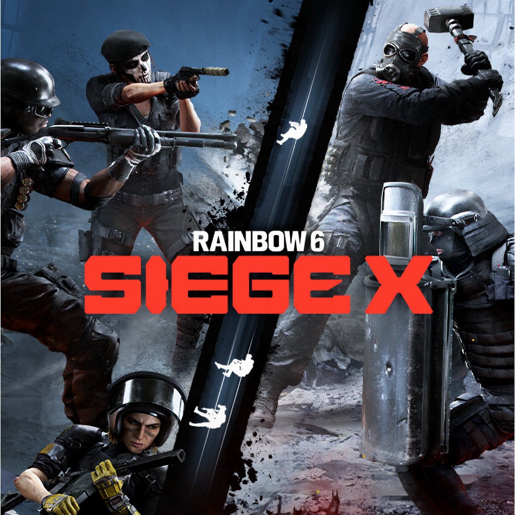 Rainbow Six Siege — official-style key art and gameplay scene