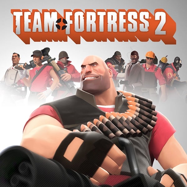 Team Fortress 2 — official-style key art and gameplay scene